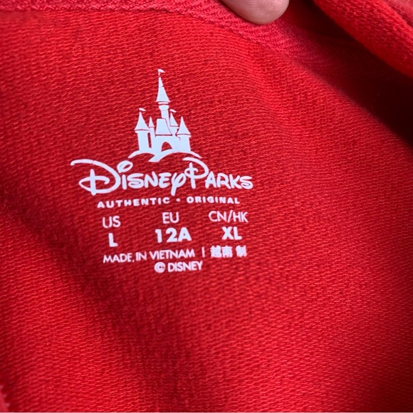 Disney Parks Minnie Mouse Zip Up Hoodie Size Large - Picture 5 of 7
